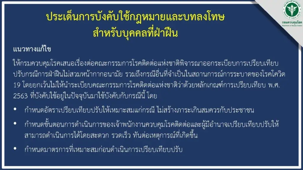 ศบค.กำหนดให้ 6 จังหวัด กทม.-ชลบุรี-เชียงใหม่-นนทบุรี-ปทุมธานี-สมุทรปราการ ขอทั่วประเทศ WFH เป็นเวลา 14 วัน และงดทานอาหารที่ร้าน มีหลังเที่ยงคืนวันศุกร์นี้