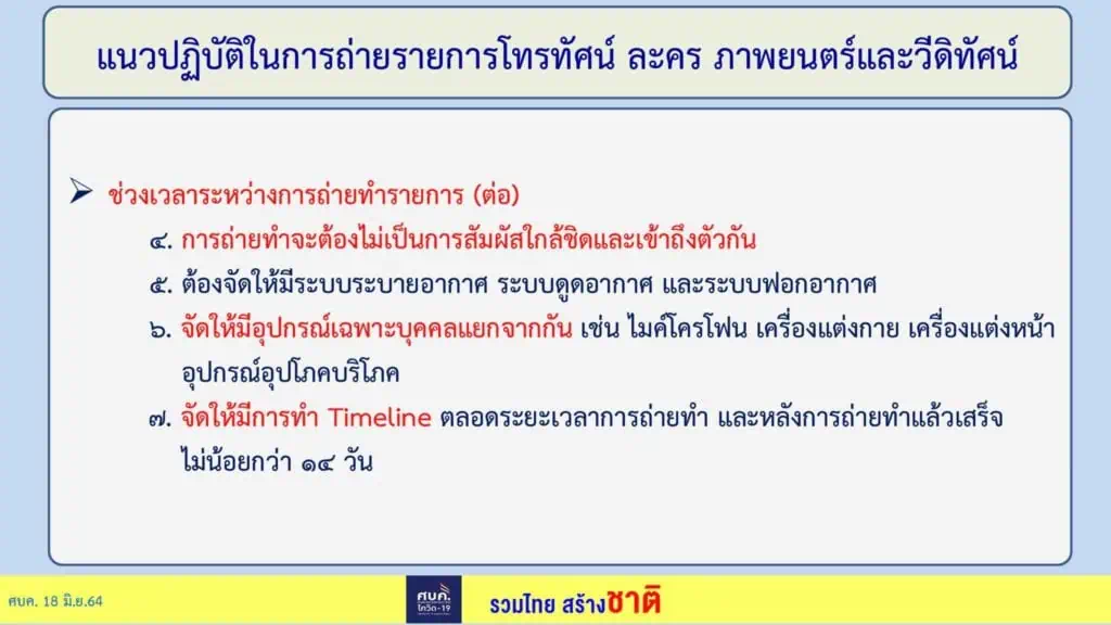 ศบค. เห็นชอบผ่อนคลายมาตรการ จัดแบ่งเขตตามระดับความรุนแรงระบาดโควิด-19 หรือโซนสีกำหนดแดงเข้ม กรุงเทพมหานคร นนทบุรี ปทุมธานี และสมุทรปราการ นั่งร้านอาหารได้ถึง 5 ทุ่ม