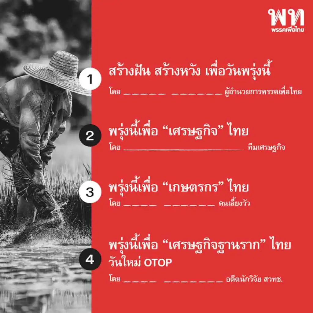 “สมพงษ์ อมรวิวัฒน์” ลาออกหัวหน้าพรรคเพื่อไทย “ชลน่าน ศรีแก้ว”นั่งหัวหน้าแทน พร้อมแต่งตั้ง “แพทองธาร ชินวัตร” ที่ปรึกษาด้านการมีส่วนร่วมและนวัตกรรมพรรค