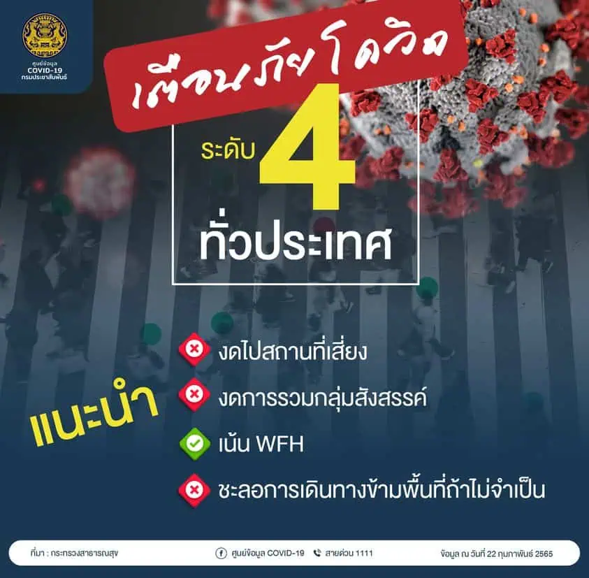 ยอดโควิดรวม ATK 32,968 ราย หมอมนูญแนะรัฐบาลเปลี่ยนยุทธศาสตร์สู้โควิด-19 เน้นลดจำนวนผู้ป่วยหนัก และเสียชีวิตแทนการลดผู้ติดเชื้อ