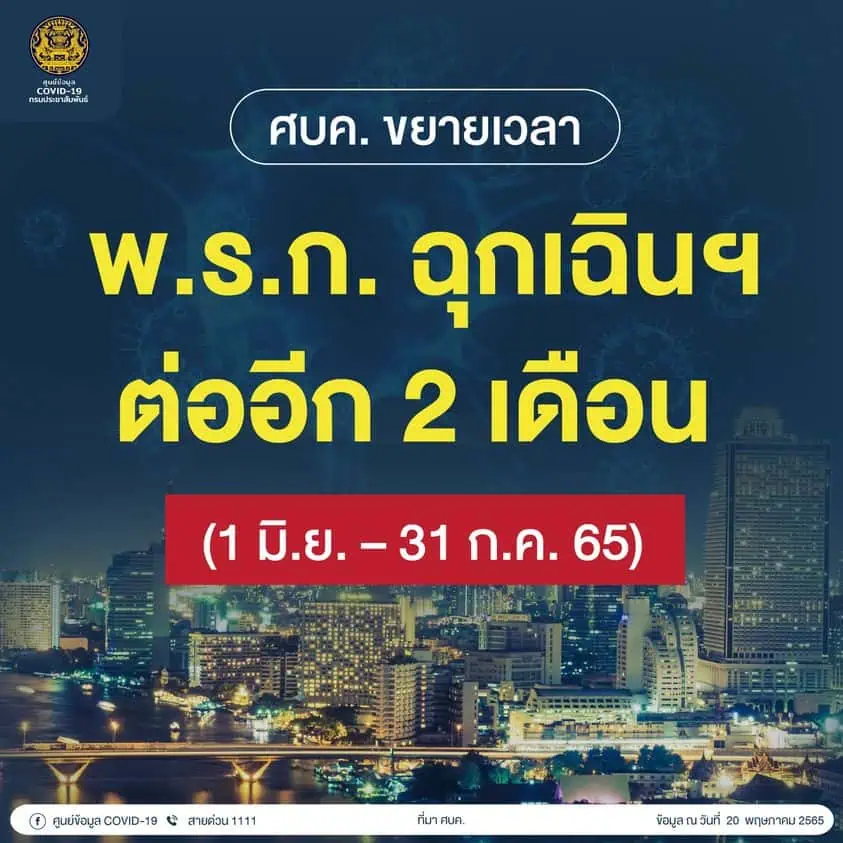 ดีเดย์ 1 มิถุนาฯศบค.ปรับระดับพื้นที่สถานการณ์ทั่วราชอาณาจักร  เปิดผับ-บาร์-คาราโอเกะ  