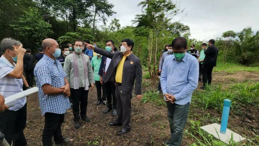 กมธ.ทรัพยากรธรรมชาติฯ วุฒิฯ ลงพื้นสำรวจสภาพปัญหาลำห้วยน้ำพุ พื้นที่โรงงานที่สร้างความเดือดร้อนให้ปคนราชบุรี เพื่อเร่งรัดให้เป็นไปตามแผนการปฏิรูปประเทศ