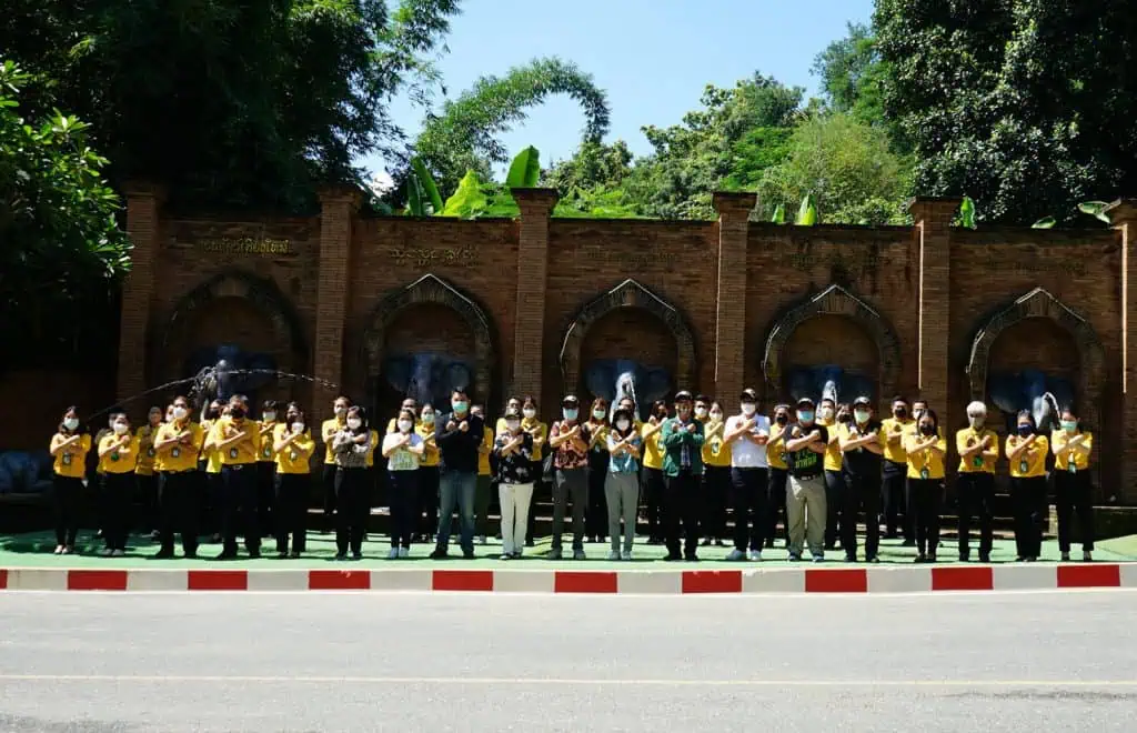 ประธานบอร์ดและคณะตรวจเยี่ยมสวนสัตว์เชียงใหม่