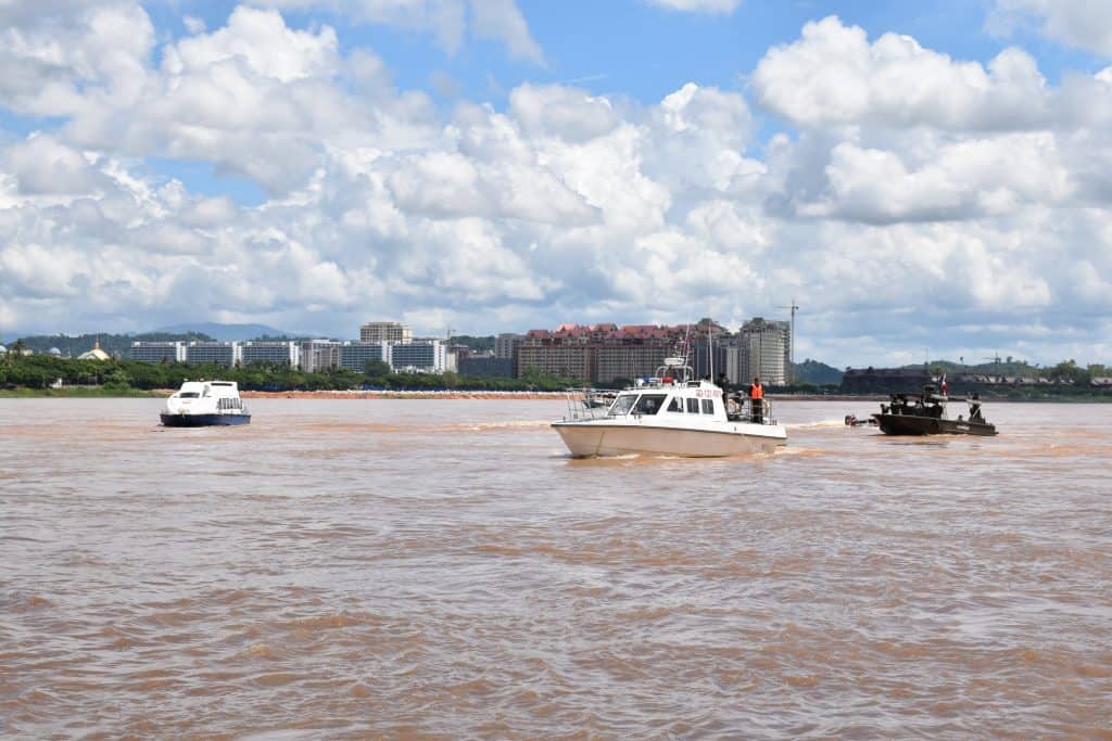 ผาเมือง จับมือไทย - ลาว สกัดกั้นยาเสพติด ผาเมือง จับมือไทย - ลาว สกัดกั้นยาเสพติด