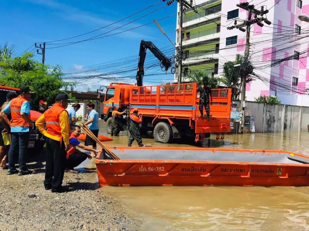 ชป.ปรับลดการระบายน้ำท้ายเขื่อนเจ้าพระยา ให้สอดคล้องกับสภาวะฝนที่ตกทางตอนบน  ปภ.รายงานยังคงมีสถานการณ์น้ำท่วม 7 จังหวัด