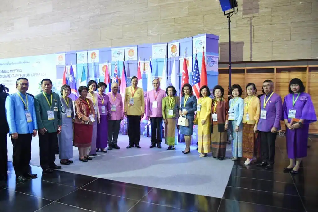 ประธานรัฐสภาเปิดการประชุมประจำปีรัฐสภาภาคพื้นเอเชียและแปซิฟิก ครั้งที่ 30 หรือ APPF ครั้งที่ 30 ณ รัฐสภา