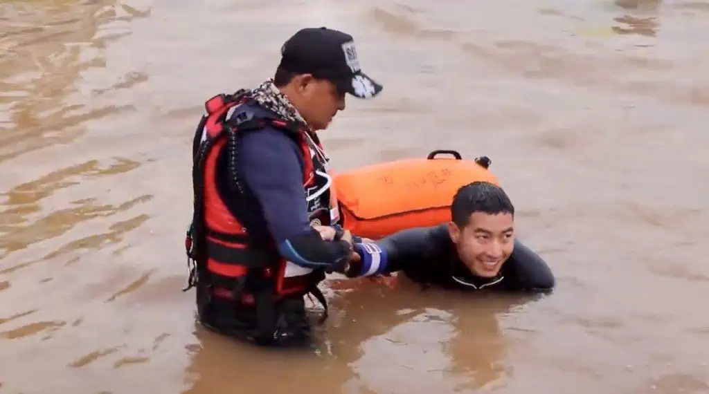 โตโน่ ว่ายน้ำ ONE MAN AND THE RIVER หนึ่งคนว่าย หลายคนให้ ประสบความสำเร็จ ยอดบริจาคเกือบ 60  ล้านบาท