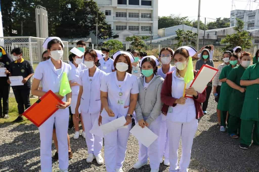 รพ.ลานนา 3 ซ้อมแผนฉุกเฉินแผ่นดินไหว รพ.ลานนา 3 ซ้อมแผนฉุกเฉินแผ่นดินไหว