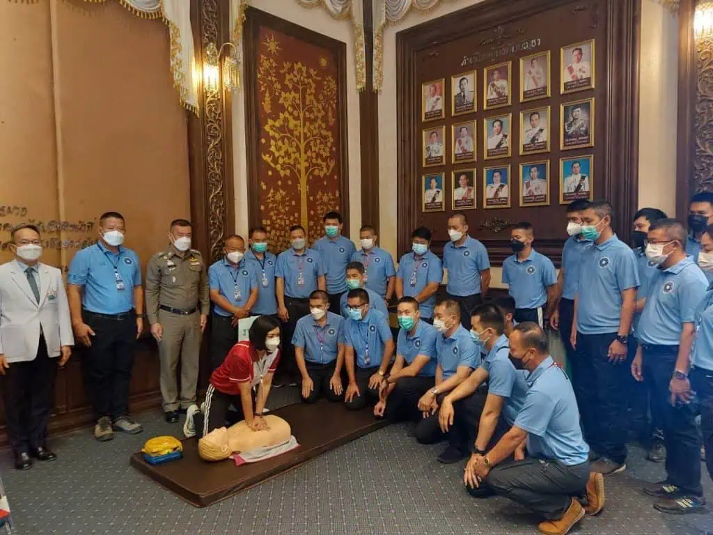 ผบช.ภ.5 เปิดฝึกอบรม CPR เพิ่มทักษะตำรวจช่วยประชาชน