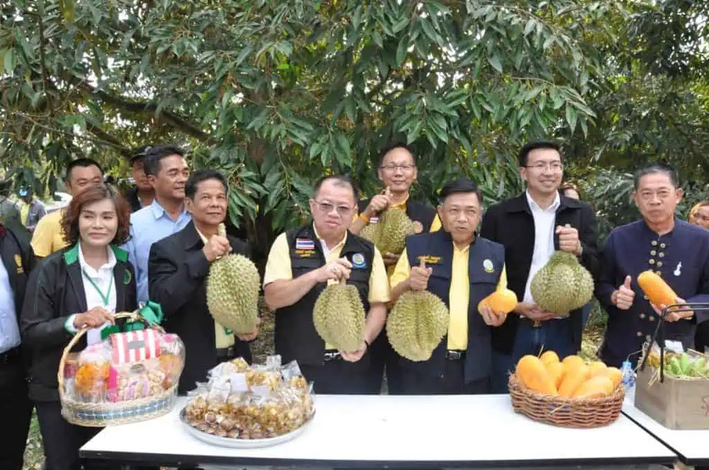 “อลงกรณ์”โต้”สนธิ ลิ้ม” ประกาศชัดไม่ยอมให้ใครผูกขาดทุเรียนไทย