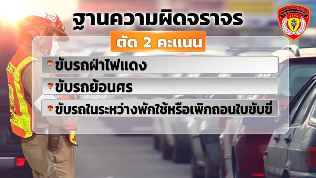 ตำรวจภูธรภาค 5 แจงหลักเกณฑ์ตัดแต้มผู้ขับขี่ ก่อนบังคับใช้จริง 9 ม.ค. 66 ตำรวจภูธรภาค 5 แจงหลักเกณฑ์ตัดแต้มผู้ขับขี่ ก่อนบังคับใช้จริง 9 ม.ค. 66