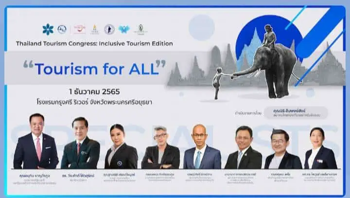 Thailand Tourism Congress: Inclusive Tourism    Edition “Tourism for ALL” 