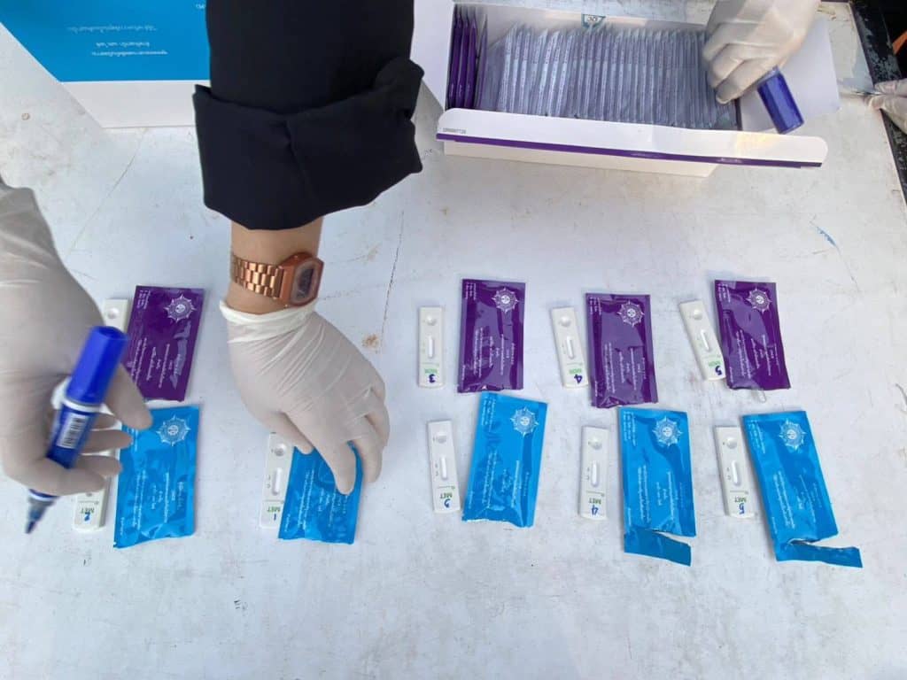 มทบ.33 ร่วม ปปส. ภาค 5 ตรวจสารเสพติดพนง.ห้วยตึงเฒ่า มทบ.33 ร่วม ปปส. ภาค 5 ตรวจสารเสพติดพนง.ห้วยตึงเฒ่า