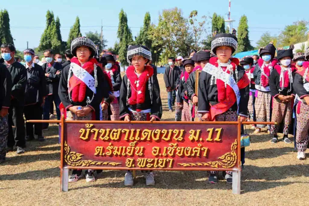 งานปีใหม่อิ้วเมี่ยน 2566 คึกคัก "ธรรมนัส" สวมชุดชนเผ่าร่วมงาน