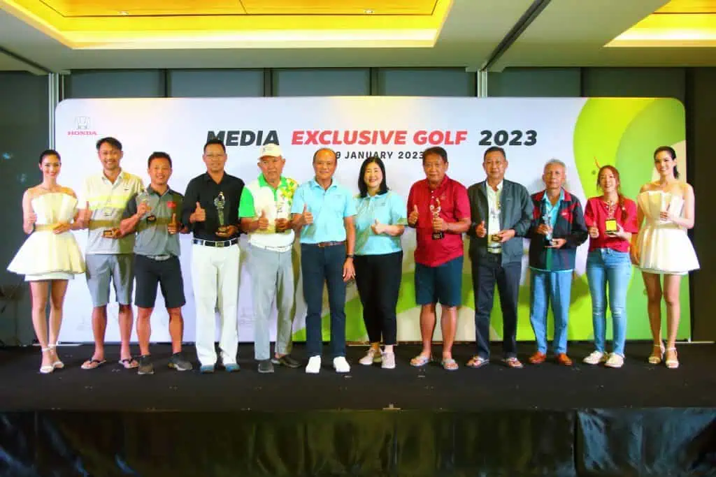 ฮอนด้า ชวนสื่อฯ ออกรอบตีกอล์ฟกับโปรดังระดับโลก “Honda LPGA Thailand 2023”