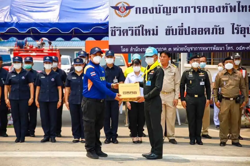 จิตอาสาพระราชทาน 904 ทหารพัฒนา ตั้งจุดบริการประชาชนช่วงสงกรานต์