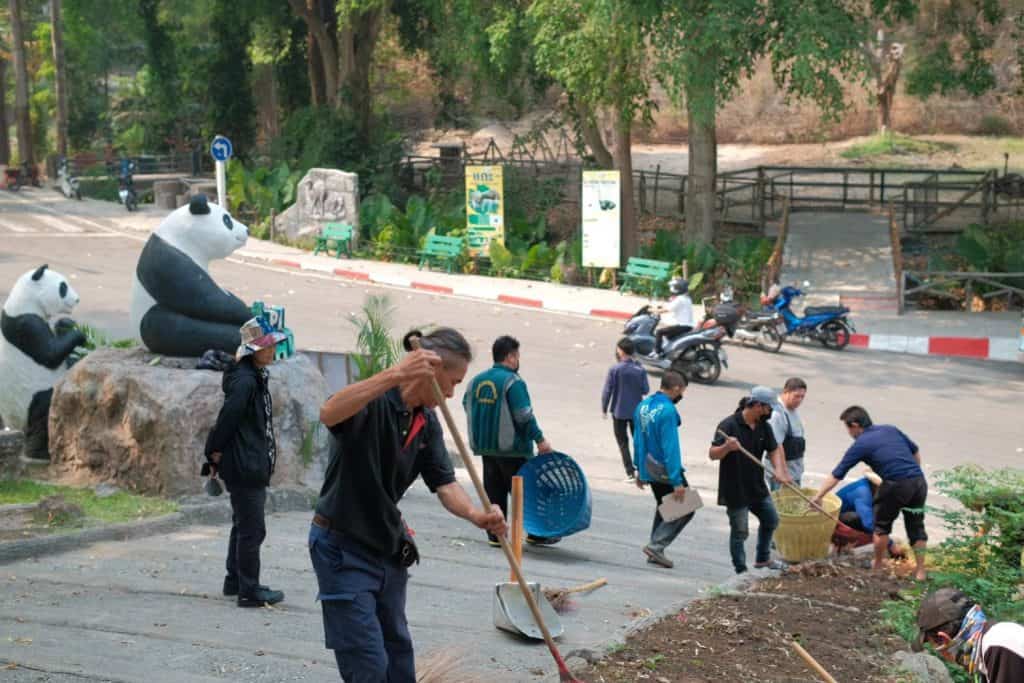 สวนสัตว์เชียงใหม่ เตรียมงาน รองรับคนแห่อาลัย "หลินฮุ่ย" สวนสัตว์เชียงใหม่ เตรียมงาน รองรับคนแห่อาลัย "หลินฮุ่ย"