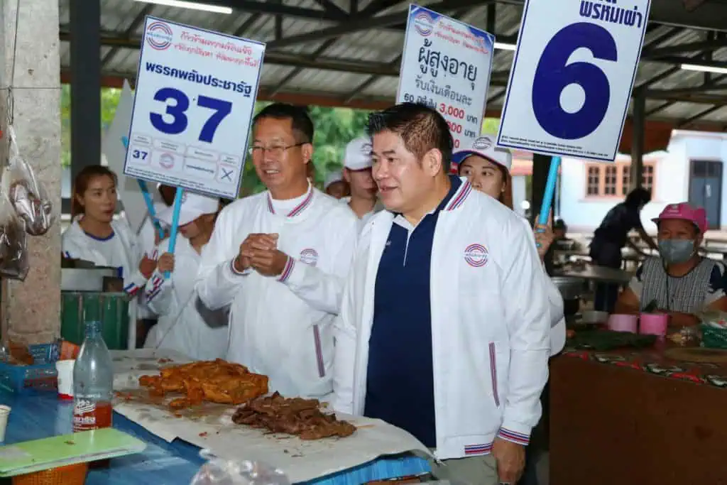 ผู้กองธรรมนัส ฟิตจัด!หาเสียงชาวพะเยาเลือกเบอร์ 6 ยกจังหวัด