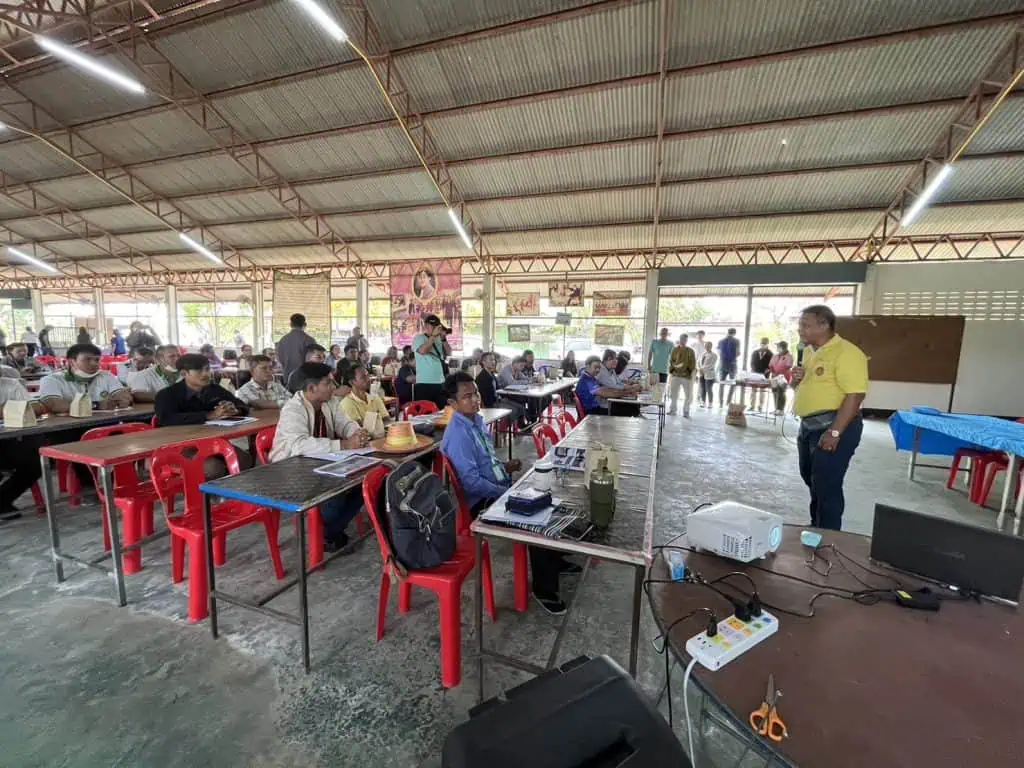 โครงการบริหารจัดการน้ำฯ ยกระดับวิทยาลัยเกษตรฯ ถ่ายทอดความรู้บริหารจัดการน้ำ 24 แห่ง