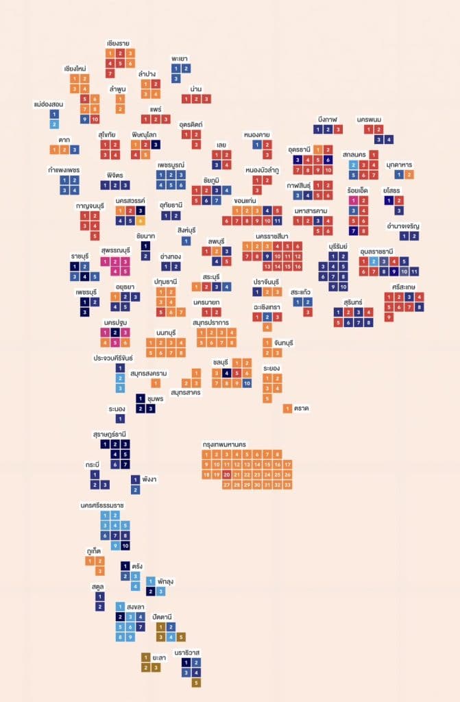 กกต. เผยผลเลือกตั้ง 66 ก้าวไกล 151 ที่นั่งเพื่อไทย 141 ที่นั่ง กกต. เผยผลเลือกตั้ง 66 ก้าวไกล 151 ที่นั่งเพื่อไทย 141 ที่นั่ง