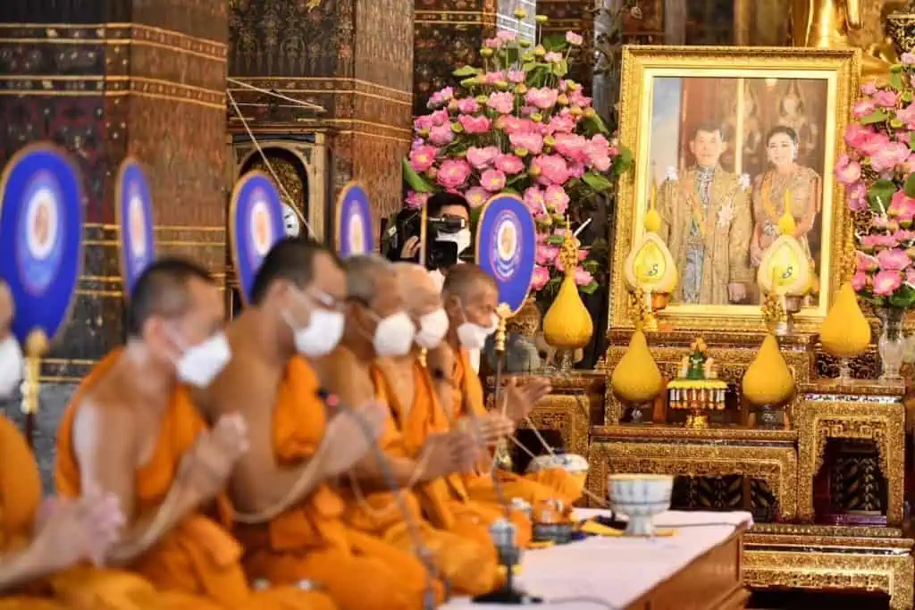 มูลนิธิอาสาเพื่อนพึ่ง (ภาฯ) ยามยาก สภากาชาดไทย จัดพิธีเจริญพระพุทธมนต์ ถวายเป็นพระกุศลใน สมเด็จพระเจ้าลูกเธอ เจ้าฟ้าพัชรกิติยาภา นเรนทิราเทพยวดี กรมหลวงราชสาริณีสิริพัชร มหาวัชรราชธิดา