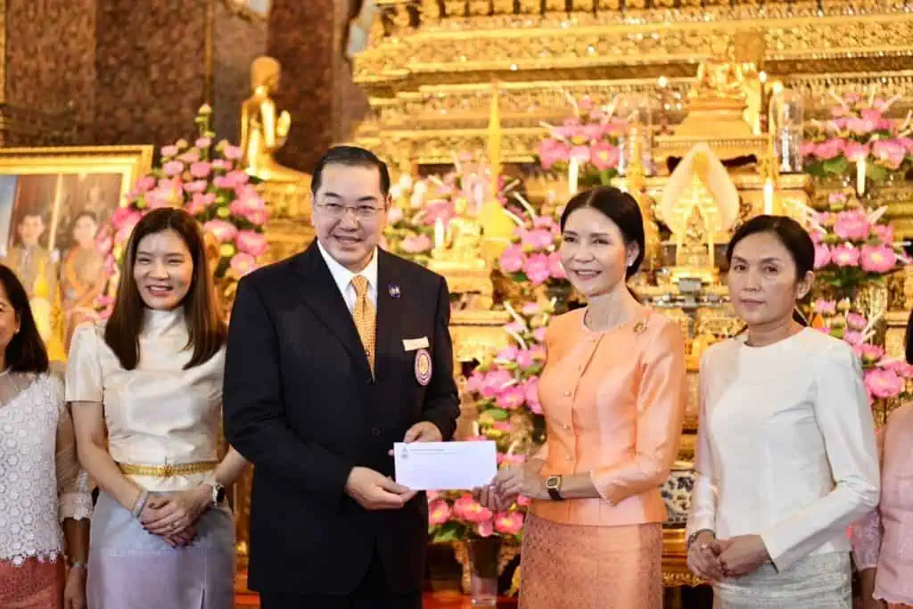 มูลนิธิอาสาเพื่อนพึ่ง (ภาฯ) ยามยาก สภากาชาดไทย จัดพิธีเจริญพระพุทธมนต์ ถวายเป็นพระกุศลใน สมเด็จพระเจ้าลูกเธอ เจ้าฟ้าพัชรกิติยาภา นเรนทิราเทพยวดี กรมหลวงราชสาริณีสิริพัชร มหาวัชรราชธิดา