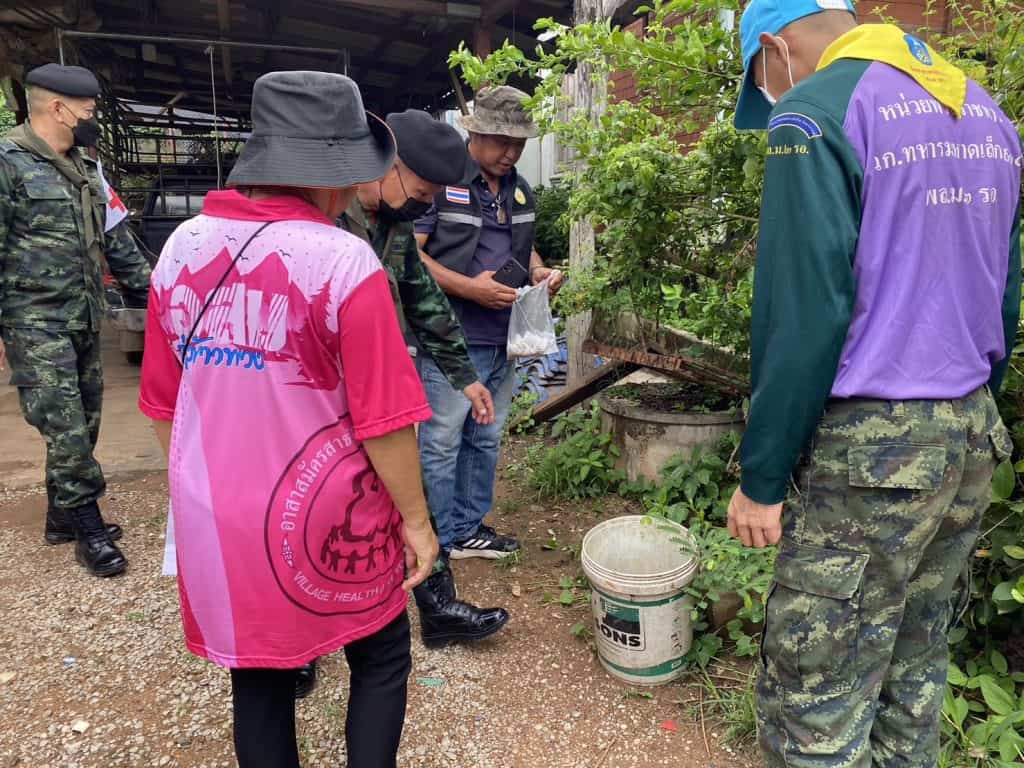 ผาเมืองร่วมรัฐกำจัดลูกน้ำยุงลาย ผาเมืองร่วมรัฐกำจัดลูกน้ำยุงลาย