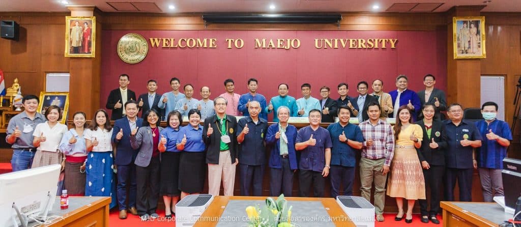ม.แม่โจ้ จับมือ 5 หน่วยงานร่วมพัฒนาระบบจัดการผลผลิตเกษตร ม.แม่โจ้ จับมือ 5 หน่วยงานร่วมพัฒนาระบบจัดการผลผลิตเกษตร