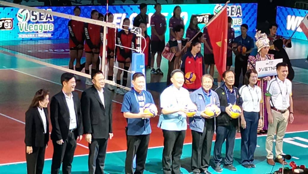 เปิดศึกวอลเลย์บอลหญิง Sea V League 2023 อย่างเป็นทางการ เปิดศึกวอลเลย์บอลหญิง Sea V League 2023 อย่างเป็นทางการ