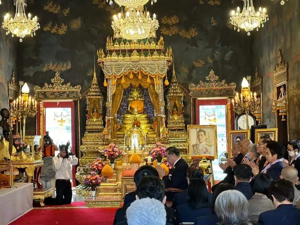 มูลนิธิอาสาเพื่อนพึ่ง (ภาฯ) ยามยาก สภากาชาดไทย จัดพิธีเจริญพระพุทธมนต์ ถวายเป็นพระกุศลใน สมเด็จพระเจ้าลูกเธอ เจ้าฟ้าพัชรกิติยาภา นเรนทิราเทพยวดี กรมหลวงราชสาริณีสิริพัชร มหาวัชรราชธิดา และ พระเจ้าวรวงศ์เธอพระองค์เจ้าโสมสวลี กรมหมื่นสุทธนารีนาถ