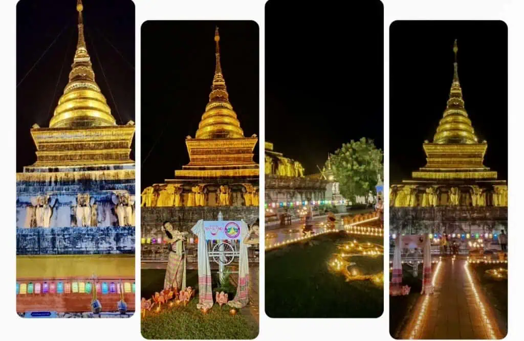 แอ่ว 2 เมืองเหนือเสริมสิริมงคลรับปีใหม่ ชมไม้งามริมน้ำกก