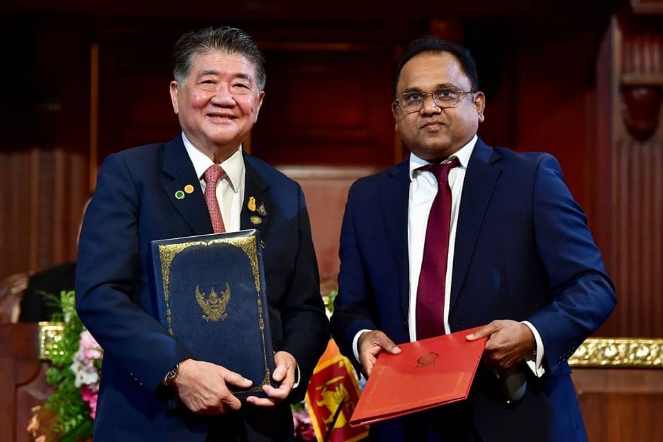 ไทย-ศรีลังกา ลงนาม ยกระดับ 3 ความร่วมมือ การค้า-การเดินอากาศ-การพัฒนาอัญมณี ไทย-ศรีลังกา ลงนาม ยกระดับ 3 ความร่วมมือ การค้า-การเดินอากาศ-การพัฒนาอัญมณี
