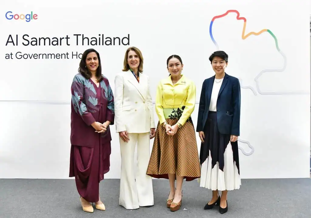 นายกฯ ขอบคุณ Google ประกาศการลงทุนในไทยสูงกว่า 35,000 ล้านบาท พร้อมผลักดัน Data Center แห่งแรกในไทย