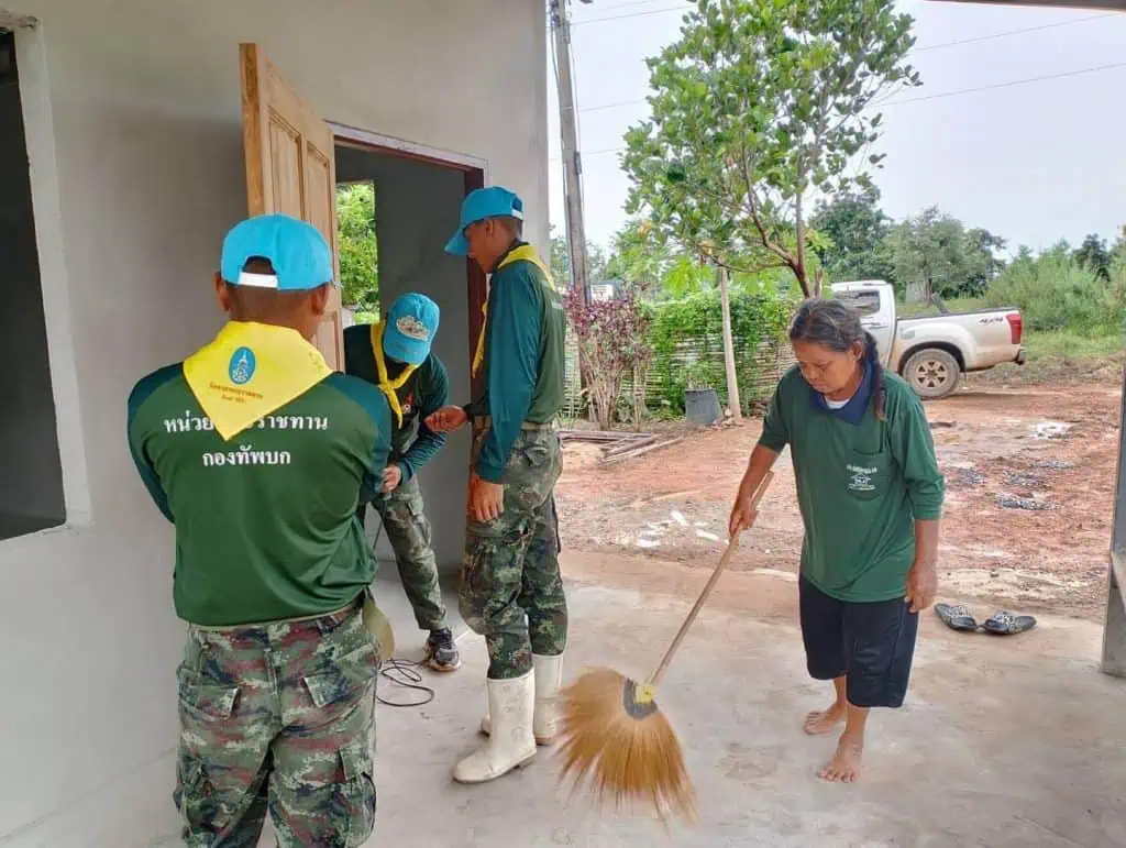 เกิดมาเป็นรั้วของชาติ ขึ้นชื่อว่า “ทหาร”ต้องเป็นที่พึ่งของประชาชนในทุกโอกาส