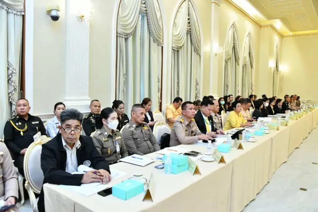 วุฒิสภาร่วมประชุมคณะกรรมการอำนวยการจัดงานเฉลิมพระเกียรติพระบาทสมเด็จพระเจ้าอยู่หัว เนื่องในโอกาสมหามงคลเฉลิมพระชนมพรรษา 6 รอบ 28 กรกฎาคม 2567 ณ ทำเนียบรัฐบาล