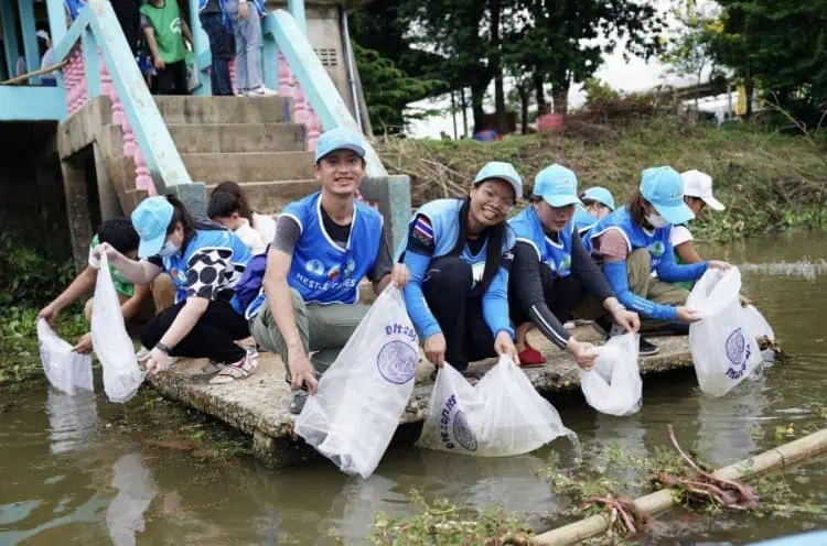 เนสท์เล่รวมพลังพนักงานจิตอาสาและพันธมิตร ฟื้นฟูระบบนิเวศพร้อมความหลากหลายทางชีวภาพ ต่อยอดโครงการอนุรักษ์แหล่งน้ำคลองขนมจีน