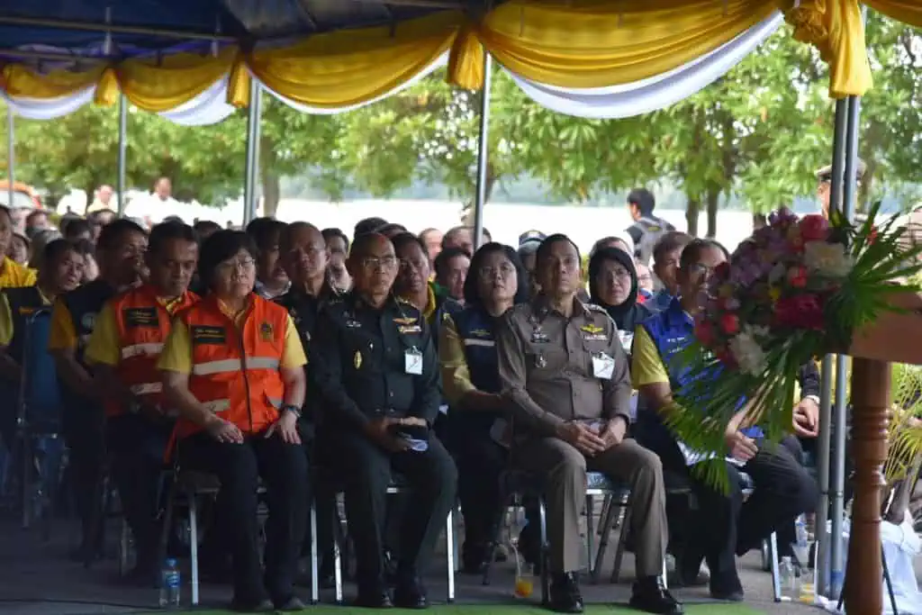 รองนายกฯ ภูมิธรรม ลงพื้นที่ตรวจติดตามสถานการณ์น้ำและการระบายน้ำในเขื่อนกิ่วคอหมา อ.แจ้ห่ม จ.ลำปาง