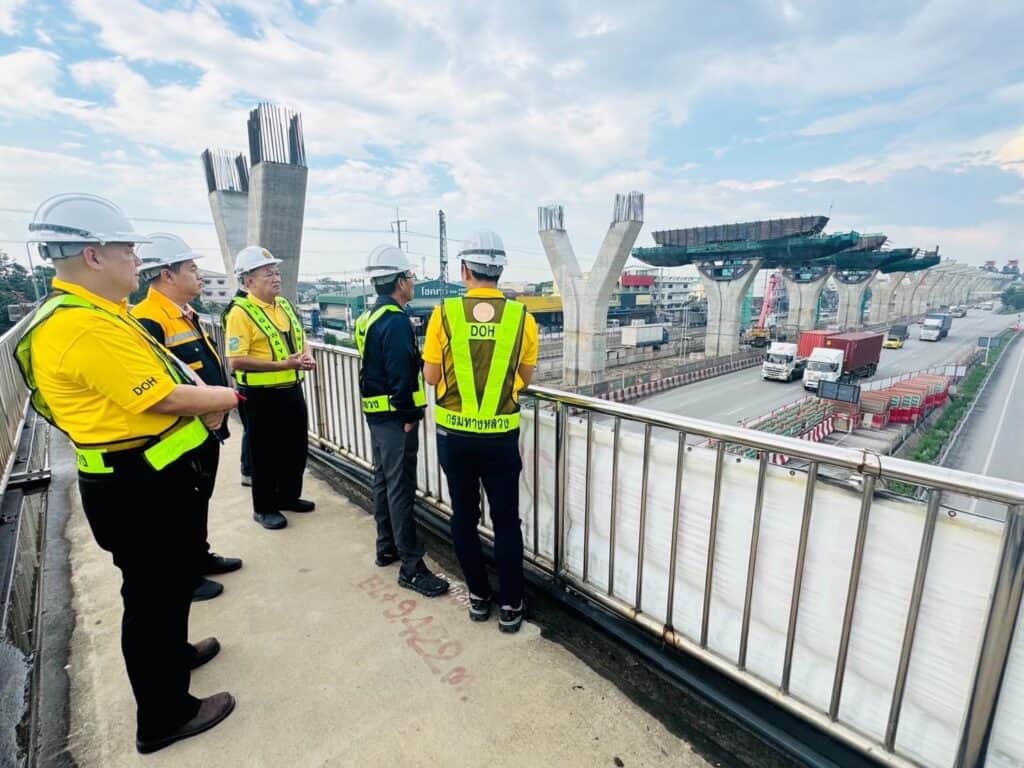 อธิบดีกรมทางหลวง ติดตามเร่งรัดโครงการก่อสร้างมอเตอร์เวย์สายM82 สายทางยกระดับบางขุนเทียน - บ้านแพ้ว อธิบดีกรมทางหลวง ติดตามเร่งรัดโครงการก่อสร้างมอเตอร์เวย์สายM82 สายทางยกระดับบางขุนเทียน - บ้านแพ้ว