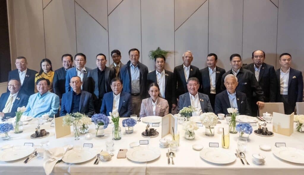 ‘ดินเนอร์’ พรรคร่วมรัฐบาลคึกครื้น ‘นายกฯ แพทองธาร’เป็นเจ้าภาพ ‘ดินเนอร์’ พรรคร่วมรัฐบาลคึกครื้น ‘นายกฯ แพทองธาร’เป็นเจ้าภาพ