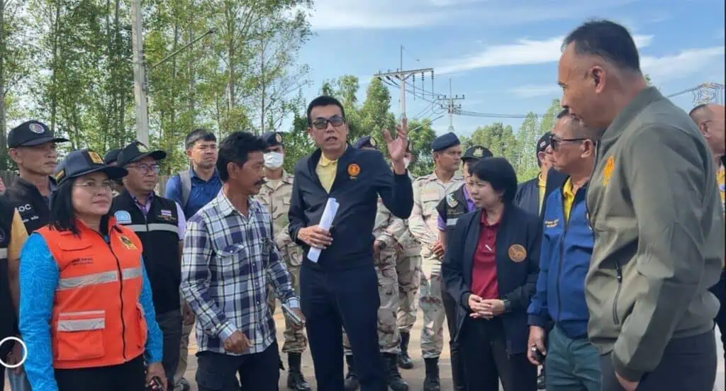 "สว.ชีวะภาพ ชีวะธรรม" นำคณะกมธ.ทรัพยากรธรรมชาติฯ ลงพื้นที่ติดตามเหตุระเบิดโรงงานเคมีภัณฑ์ จ.ปราจีนบุรี