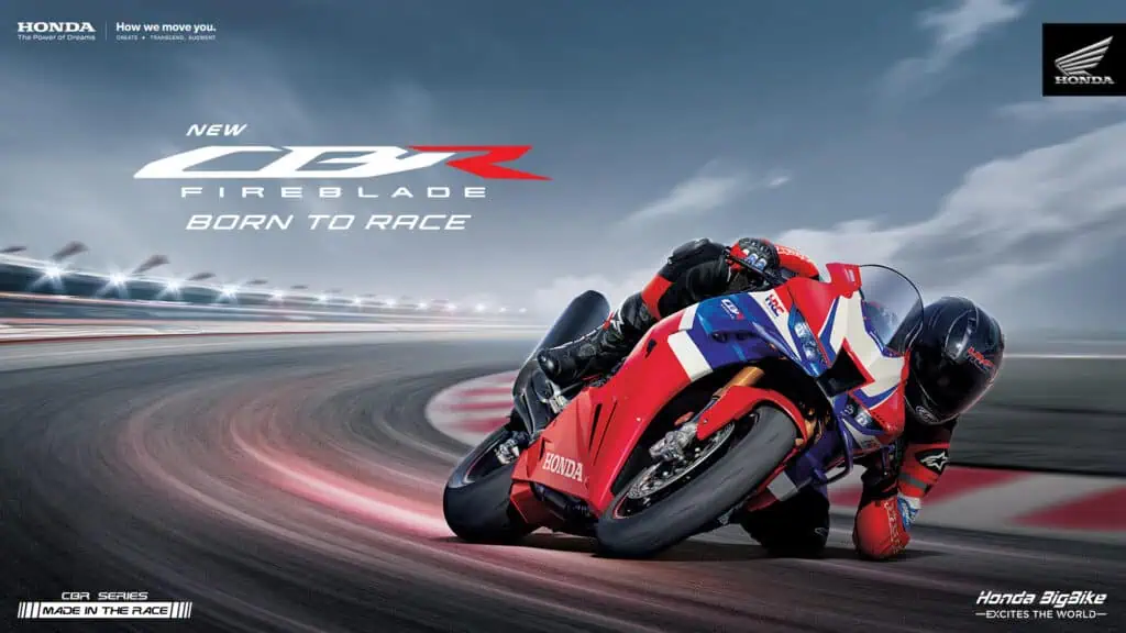 ฮอนด้าบิ๊กไบค์ เปิดตัวรถซูเปอร์ไบค์ท็อปคลาส ‘NEW CBR1000RR-R FIREBLADE SP’ กับคอนเซปต์ ‘Born to Race’ พร้อมสุดยอดเทคโนโลยี ปลุกสนามแข่งลุกเป็นไฟ