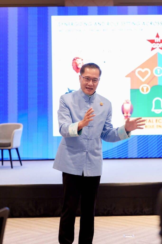 วีระศักดิ์ ขึ้นบรรยายหลักสูตร Leadership Program on Trade & Development วีระศักดิ์ ขึ้นบรรยายหลักสูตร Leadership Program on Trade & Development