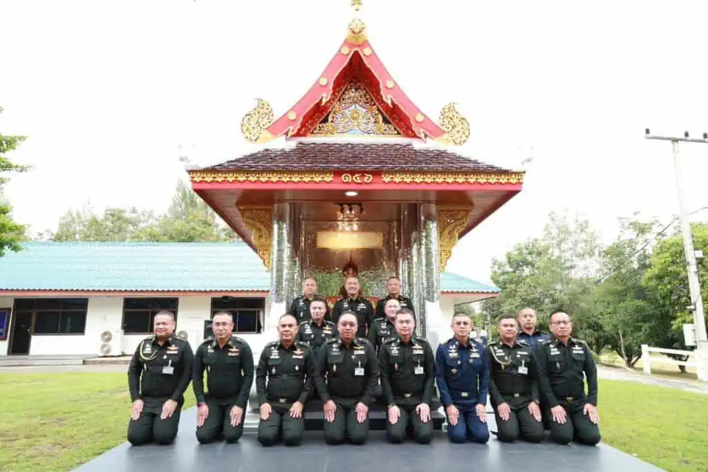 ผอ.สนภ.3 นทพ. เป็นประธานพิธีเจริญพระพุทธมนต์สมโภช “พระพุทธมหาจักรพรรดิอมรรัตนนาคาธิบดี“