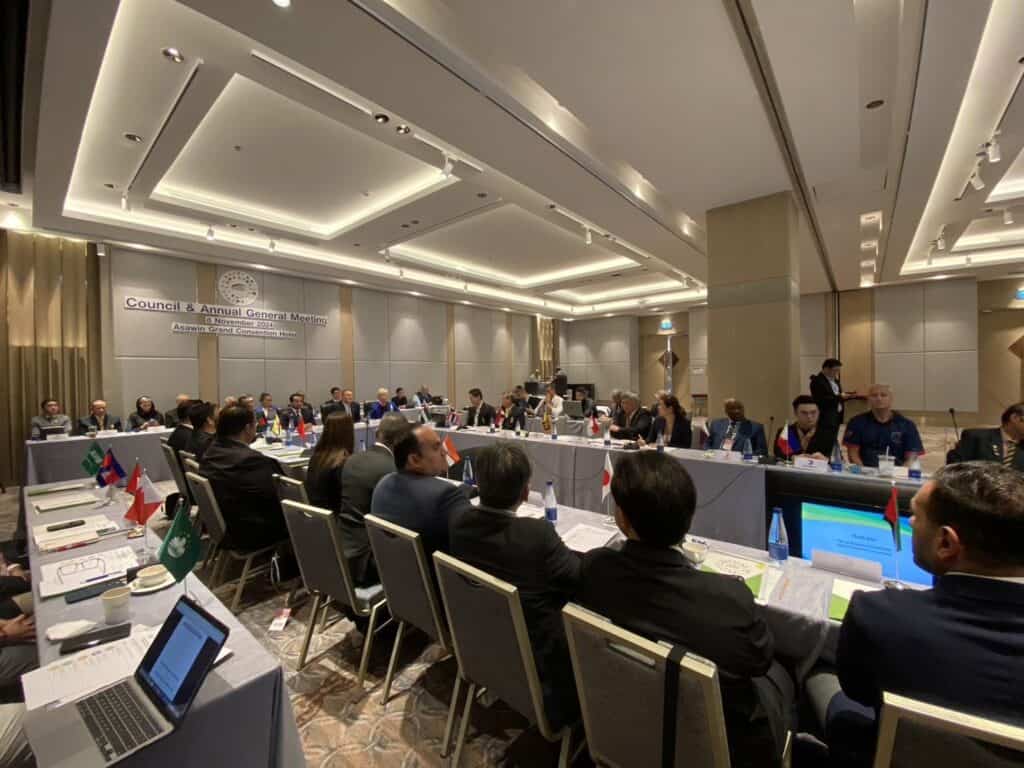 ไกส์ อัล-ดาไล นั่งประธานรักบี้เอเชียสมัย 2 “บิ๊กต้น” ร่วมกับชาติอาเซียนจับมือพัฒนารักบี้ 15 คน ไกส์ อัล-ดาไล นั่งประธานรักบี้เอเชียสมัย 2 “บิ๊กต้น” ร่วมกับชาติอาเซียนจับมือพัฒนารักบี้ 15 คน