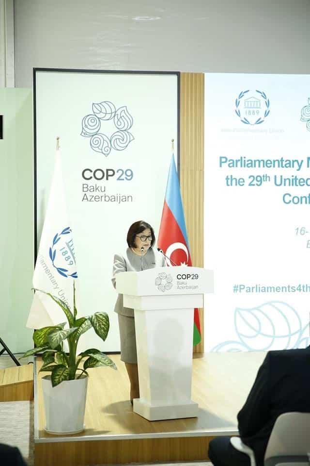 คณะผู้แทนรัฐสภาไทย เข้าร่วมการประชุมภาครัฐสภาในโอกาสการประชุมรัฐภาคีอนุสัญญาสหประชาชาติว่าด้วยการเปลี่ยนแปลงสภาพภูมิอากาศ สมัยที่ 29 (COP29) วันแรก คณะผู้แทนรัฐสภาไทย เข้าร่วมการประชุมภาครัฐสภาในโอกาสการประชุมรัฐภาคีอนุสัญญาสหประชาชาติว่าด้วยการเปลี่ยนแปลงสภาพภูมิอากาศ สมัยที่ 29 (COP29) วันแรก