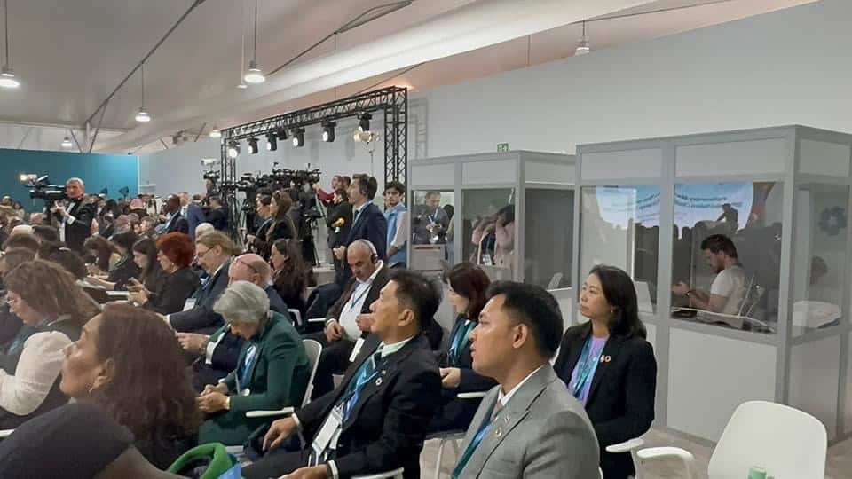 คณะผู้แทนรัฐสภาไทย เข้าร่วมการประชุมภาครัฐสภาในโอกาสการประชุมรัฐภาคีอนุสัญญาสหประชาชาติว่าด้วยการเปลี่ยนแปลงสภาพภูมิอากาศ สมัยที่ 29 (COP29) วันแรก คณะผู้แทนรัฐสภาไทย เข้าร่วมการประชุมภาครัฐสภาในโอกาสการประชุมรัฐภาคีอนุสัญญาสหประชาชาติว่าด้วยการเปลี่ยนแปลงสภาพภูมิอากาศ สมัยที่ 29 (COP29) วันแรก