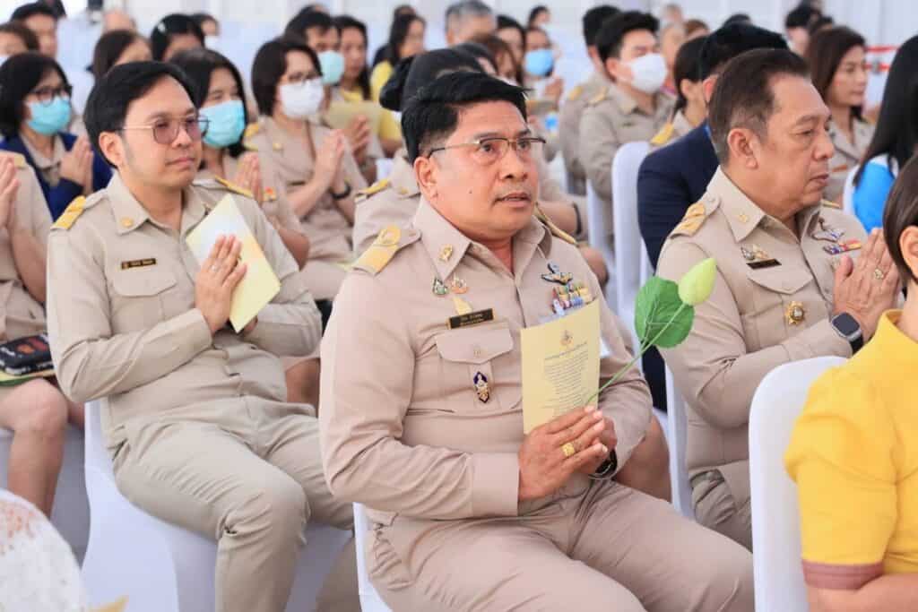 สกสค. ร่วมพิธีเจริญพระพุทธมนต์ถวายเป็นพุทธบูชาพระบรมสารีริกธาตุ สกสค. ร่วมพิธีเจริญพระพุทธมนต์ถวายเป็นพุทธบูชาพระบรมสารีริกธาตุ