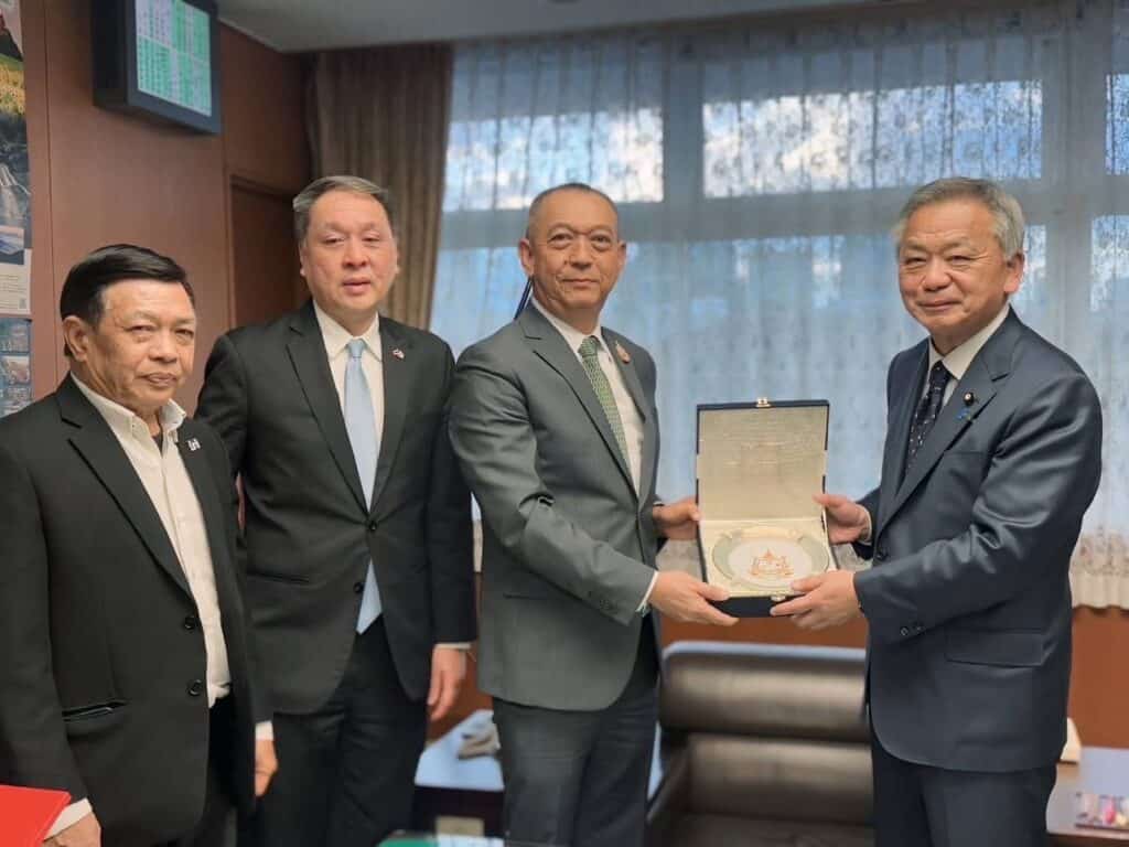 "เฉลิมชัย"ประสบผลสำเร็จเจรจาญี่ปุ่นขยายความร่วมมือการพัฒนาศักยภาพทรัพยากรน้ำบาดาลฯ "เฉลิมชัย"ประสบผลสำเร็จเจรจาญี่ปุ่นขยายความร่วมมือการพัฒนาศักยภาพทรัพยากรน้ำบาดาลฯ