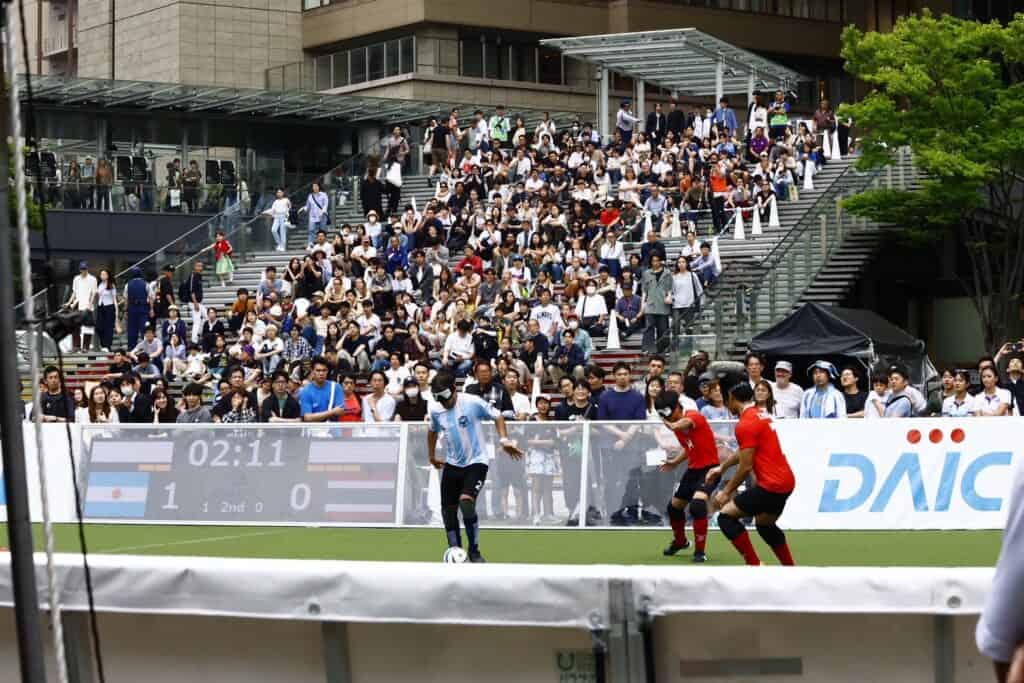 ทัพลูกหนังตาบอดไทยบดกับแข้งฟ้าขาว เบอร์หนึ่งโลกสุดระทึก ก่อนพ่ายไปหวุดหวิด 0-1 ทัพลูกหนังตาบอดไทยบดกับแข้งฟ้าขาว เบอร์หนึ่งโลกสุดระทึก ก่อนพ่ายไปหวุดหวิด 0-1