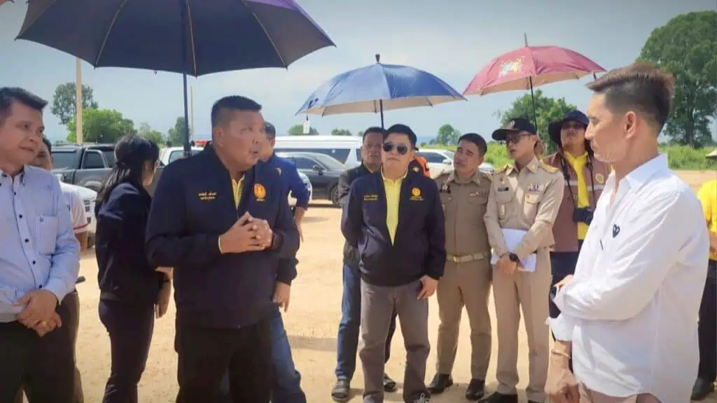 กมธ.สิ่งแวดล้อม วุฒิสภาตรวจสอบโรงงานโลหะ เหตุชาวบ้านกบินทร์บุรี ฮือต้านก่อสร้าง